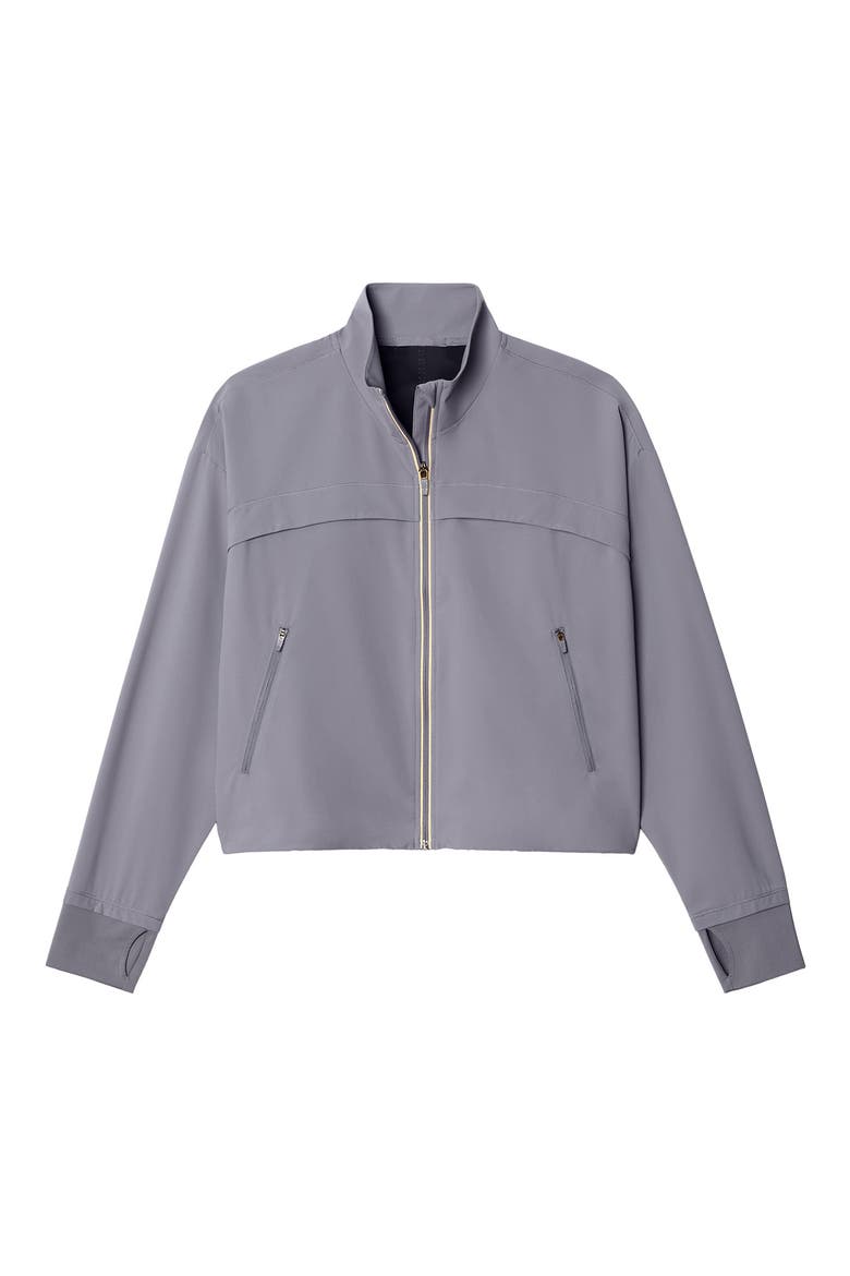 Breakaway Performance Jacket, Alternate, color, GREY SILVER