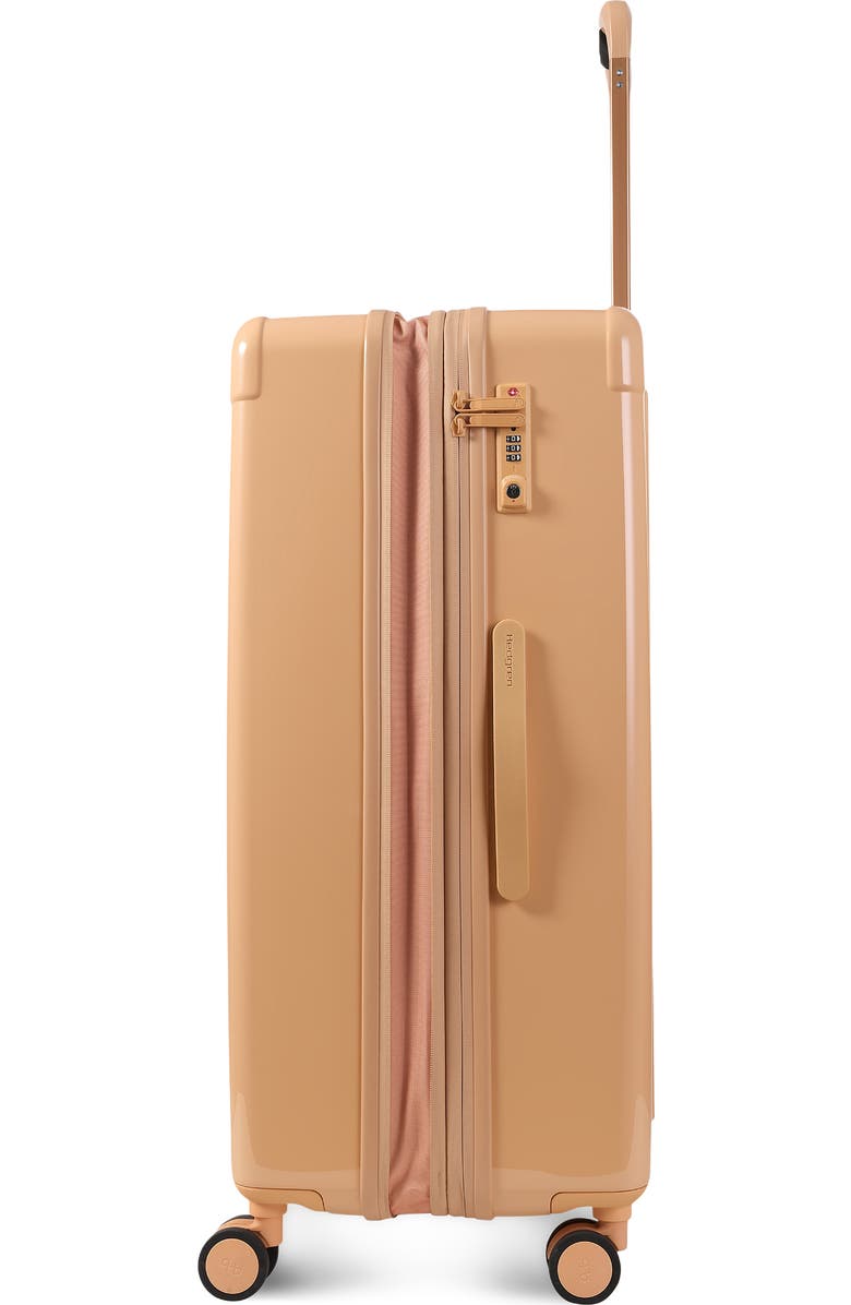 Hedgren Nostos Glossy Large Spinner Suitcase, Alternate, color, Nectar