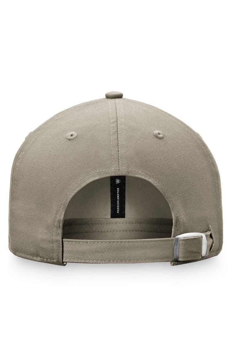 TOP OF THE WORLD Men's Top of the World Khaki Cincinnati Bearcats Slice Adjustable Hat, Alternate, color, Khaki