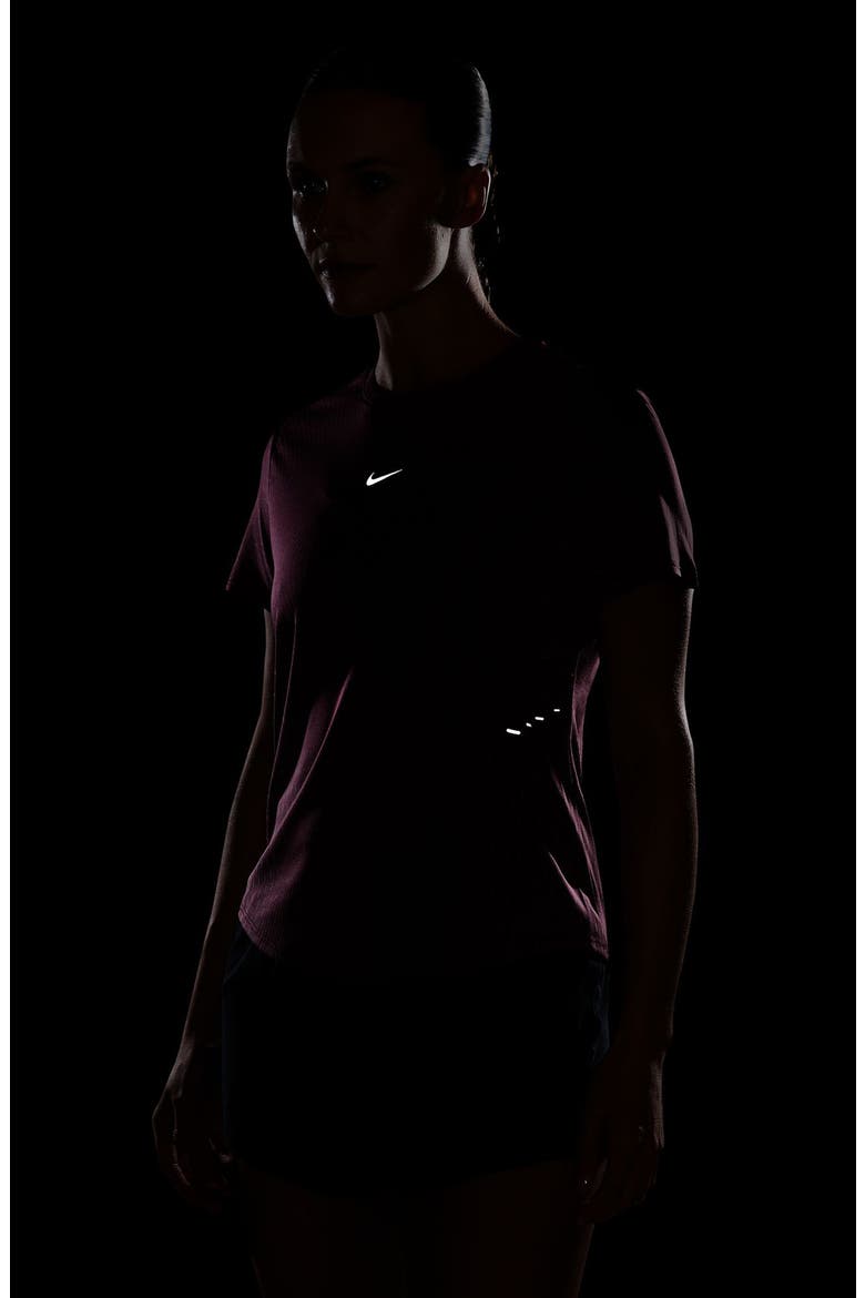 Swift Performance Short Sleeve Running T-Shirt, Alternate, color, 654 PKSMOK/REFSIL