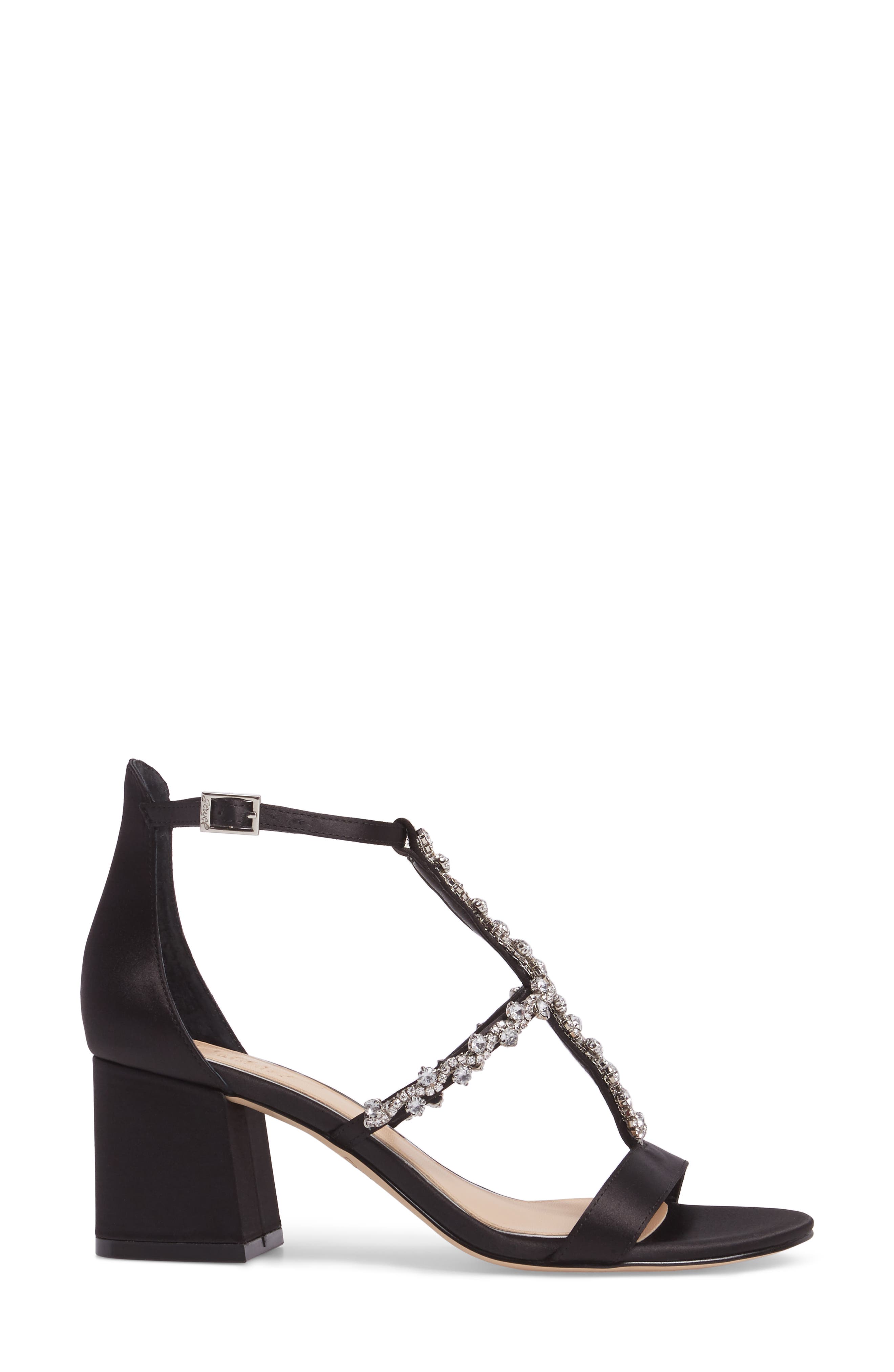 Jewel Badgley Mischka Alamea Block Heel Sandal, Alternate, color, 