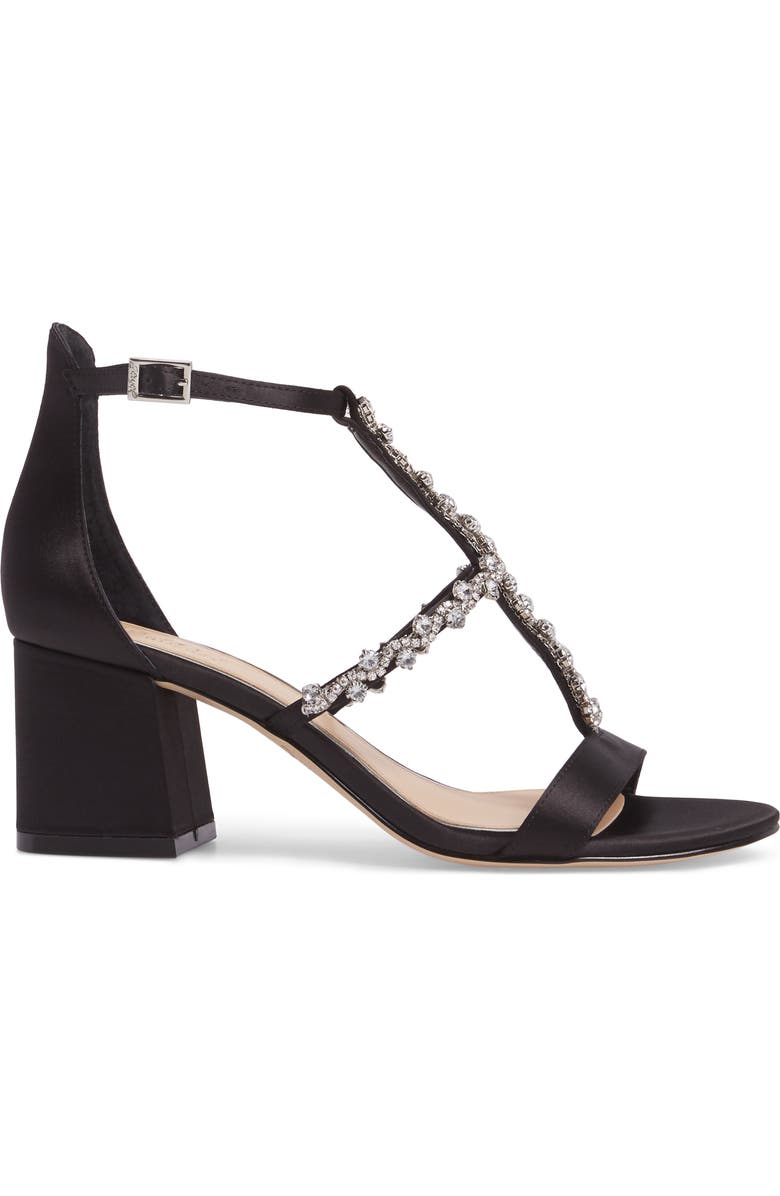 Jewel Badgley Mischka Alamea Block Heel Sandal, Alternate, color,