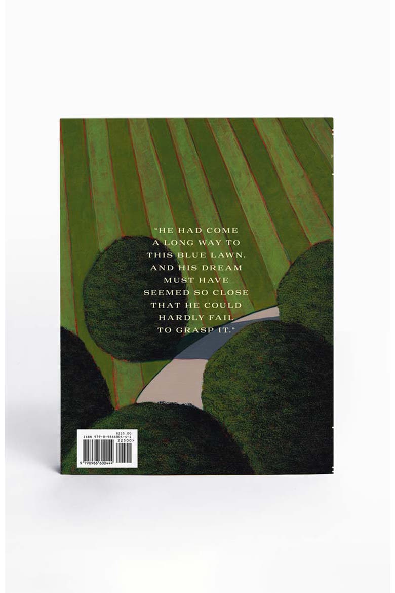 The Great Gatsby Art Novel, Alternate, color, Green