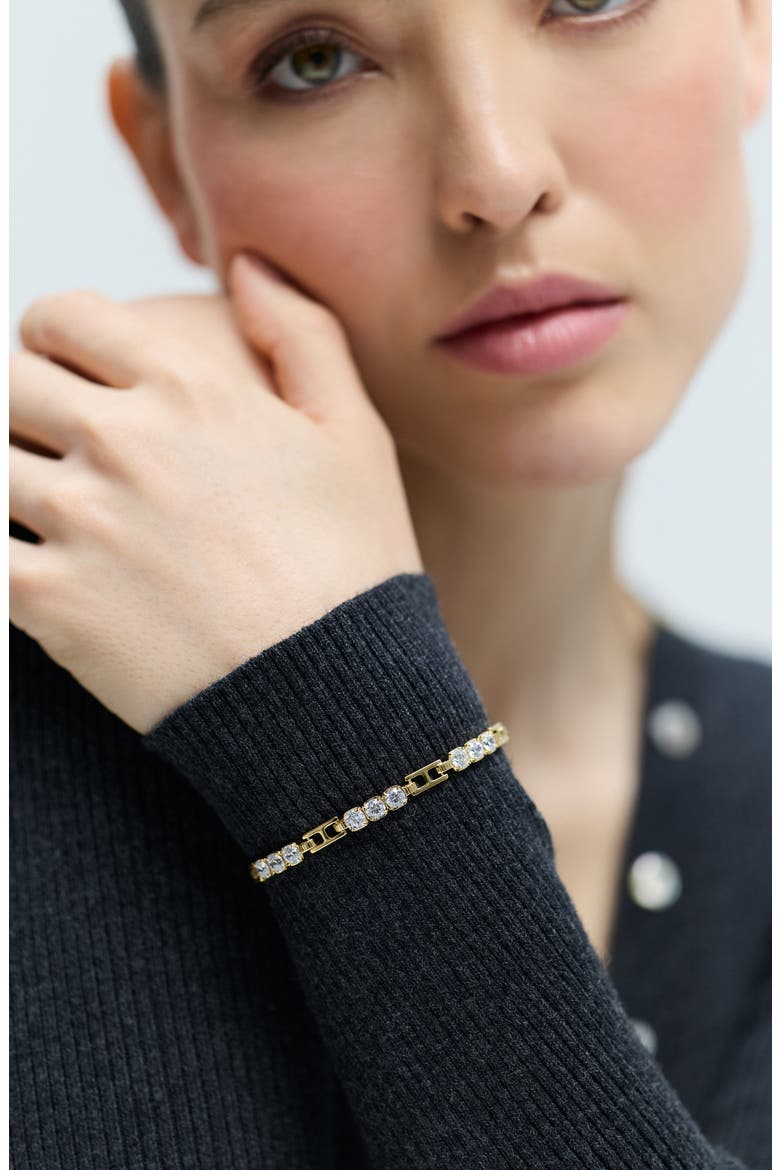 Delancey Line Bracelet, Alternate, color, GOLD