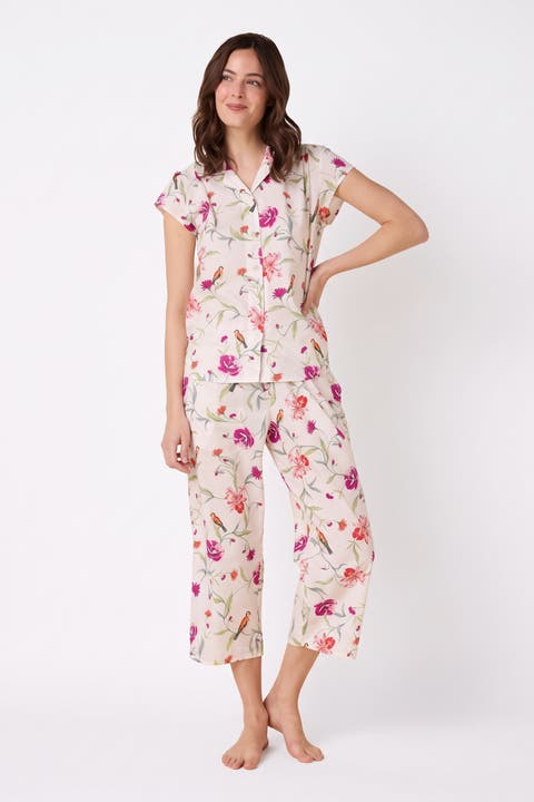 Luxe Pima Capri Print Set