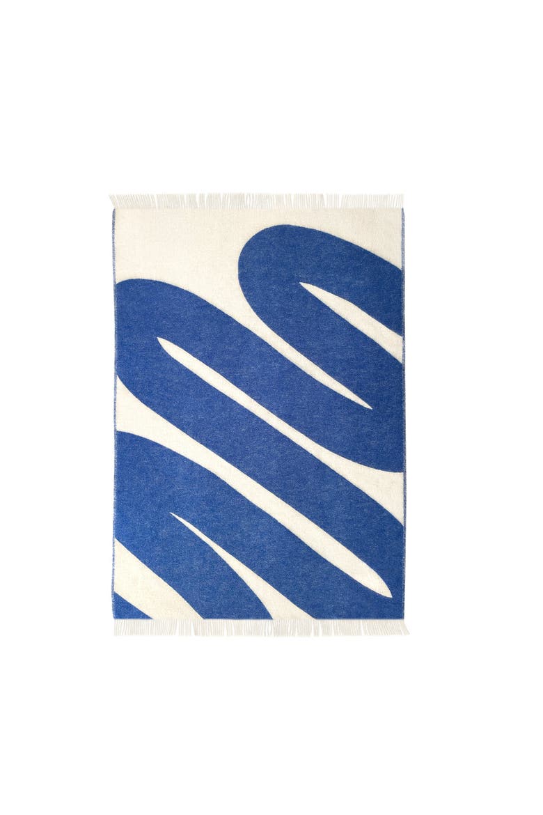 Swirl Blanket, Alternate, color, Medium Blue