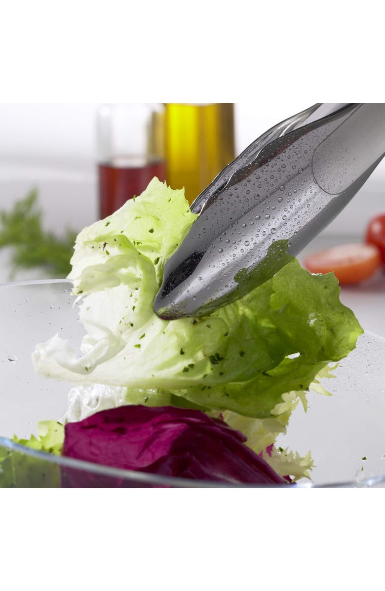 Rosle 9 Inch Locking Tongs, Stainless Steel, Alternate, color,