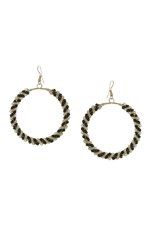 Eira Twist Hoop Earrings