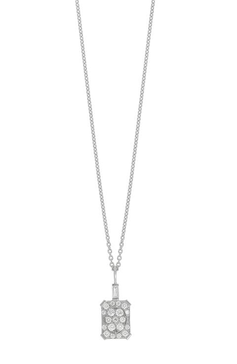 18K Gold Mika Diamond Pendant Necklace - 0.25ct (Nordstrom Exclusive)