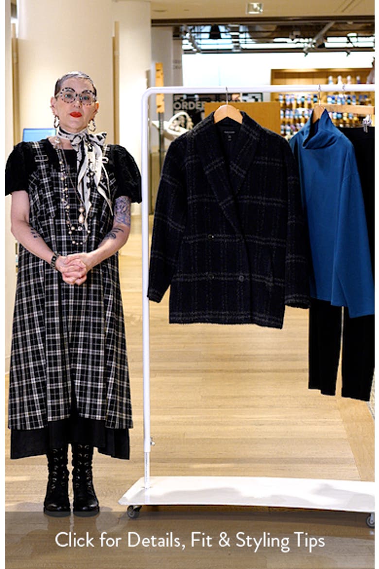 Shawl Collar Alpaca & Wool Blend Coat video