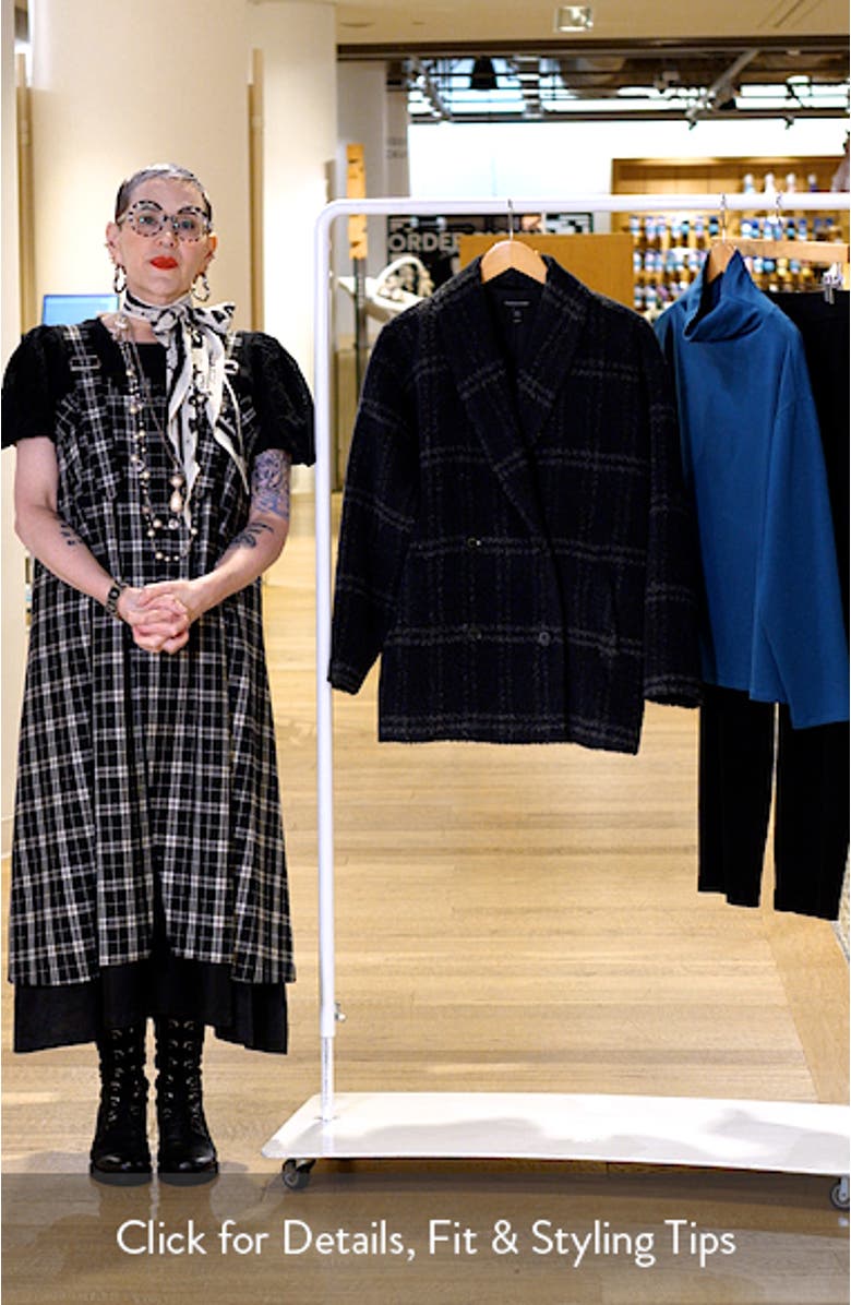 Shawl Collar Alpaca & Wool Blend Coat, sales video thumbnail