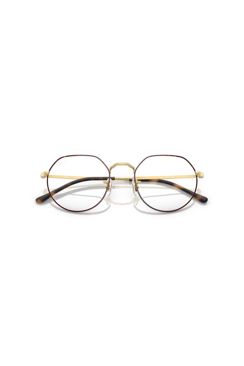 49mm Irregular optical glasses, Alternate, color, Tortoise Light