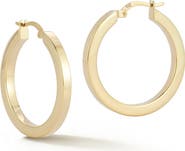 GLAZE JEWELRY Tube Hoop Earrings