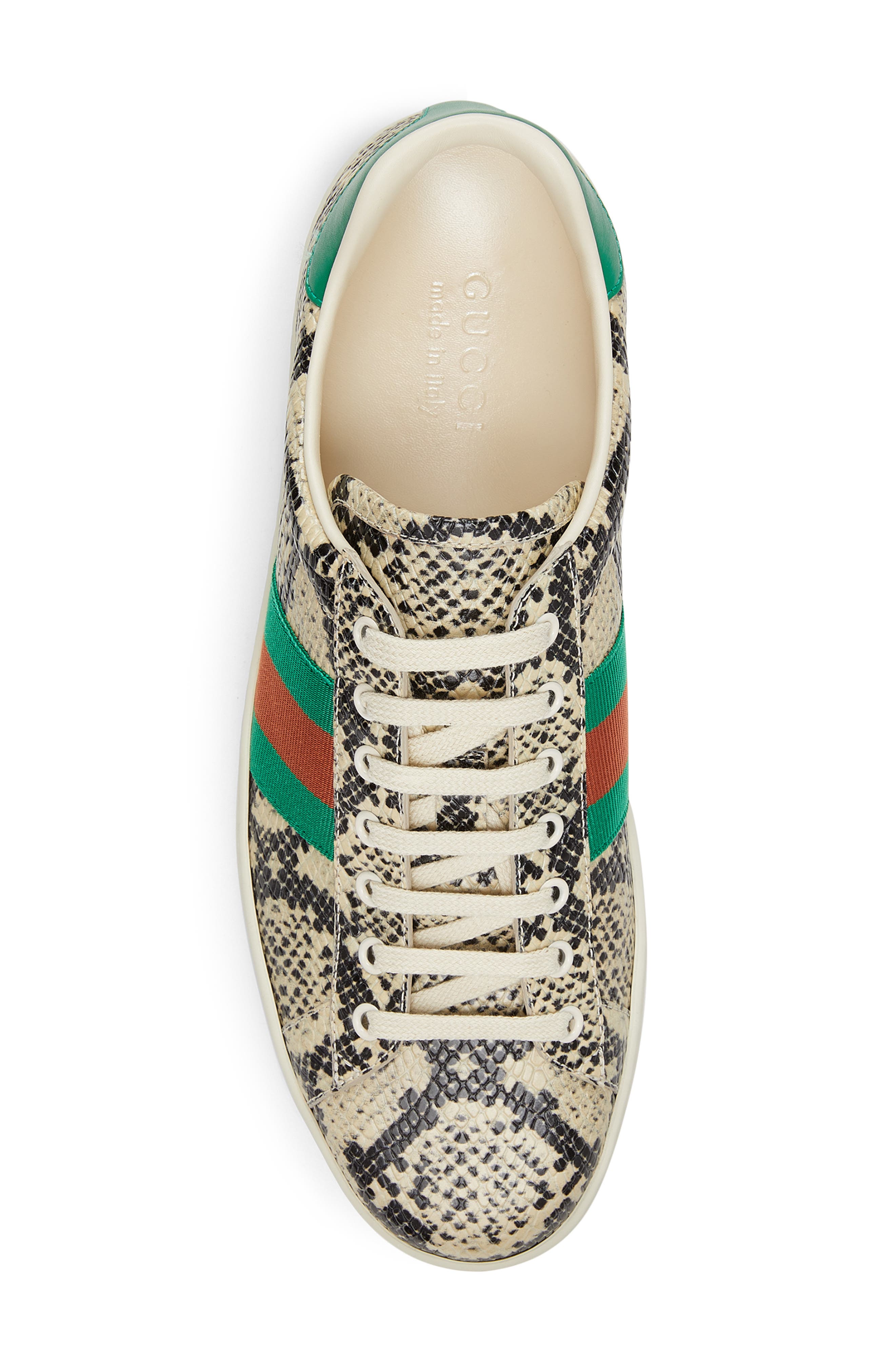 Ace Low Top Sneaker, Alternate, color, BEIGE