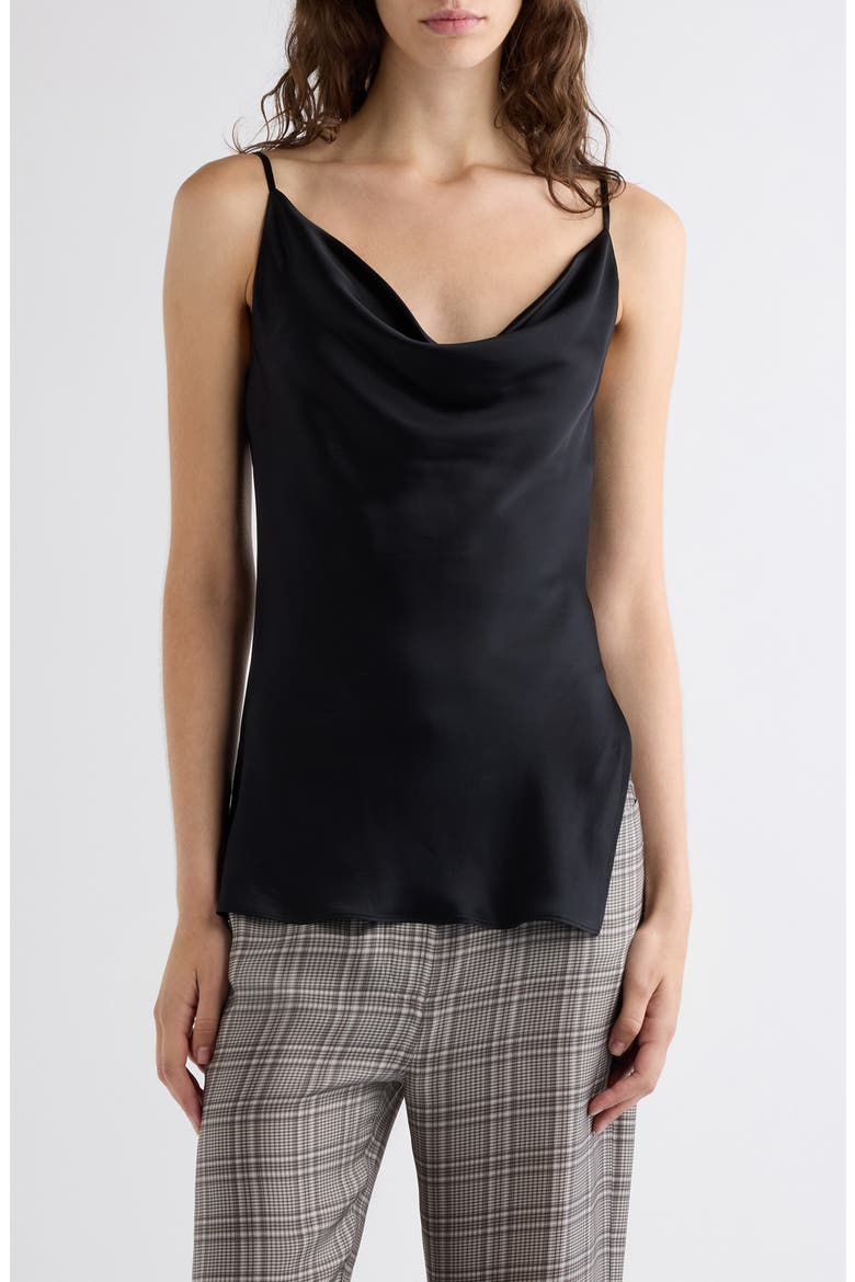 Temi Satin Tank, Main, color, BLACK