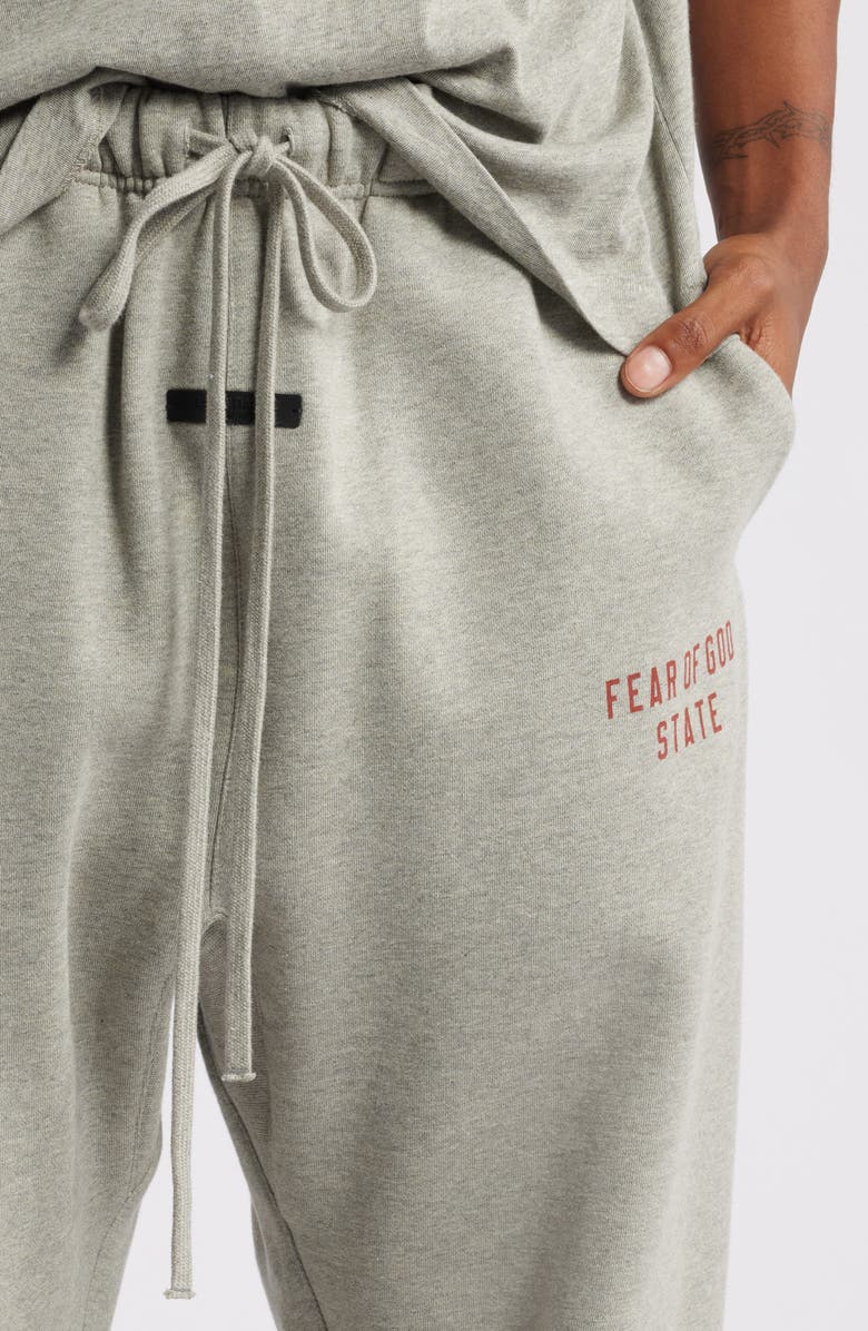Fear of God Essentials Essential Cotton Blend Fleece Sweatpants, Alternate, color,