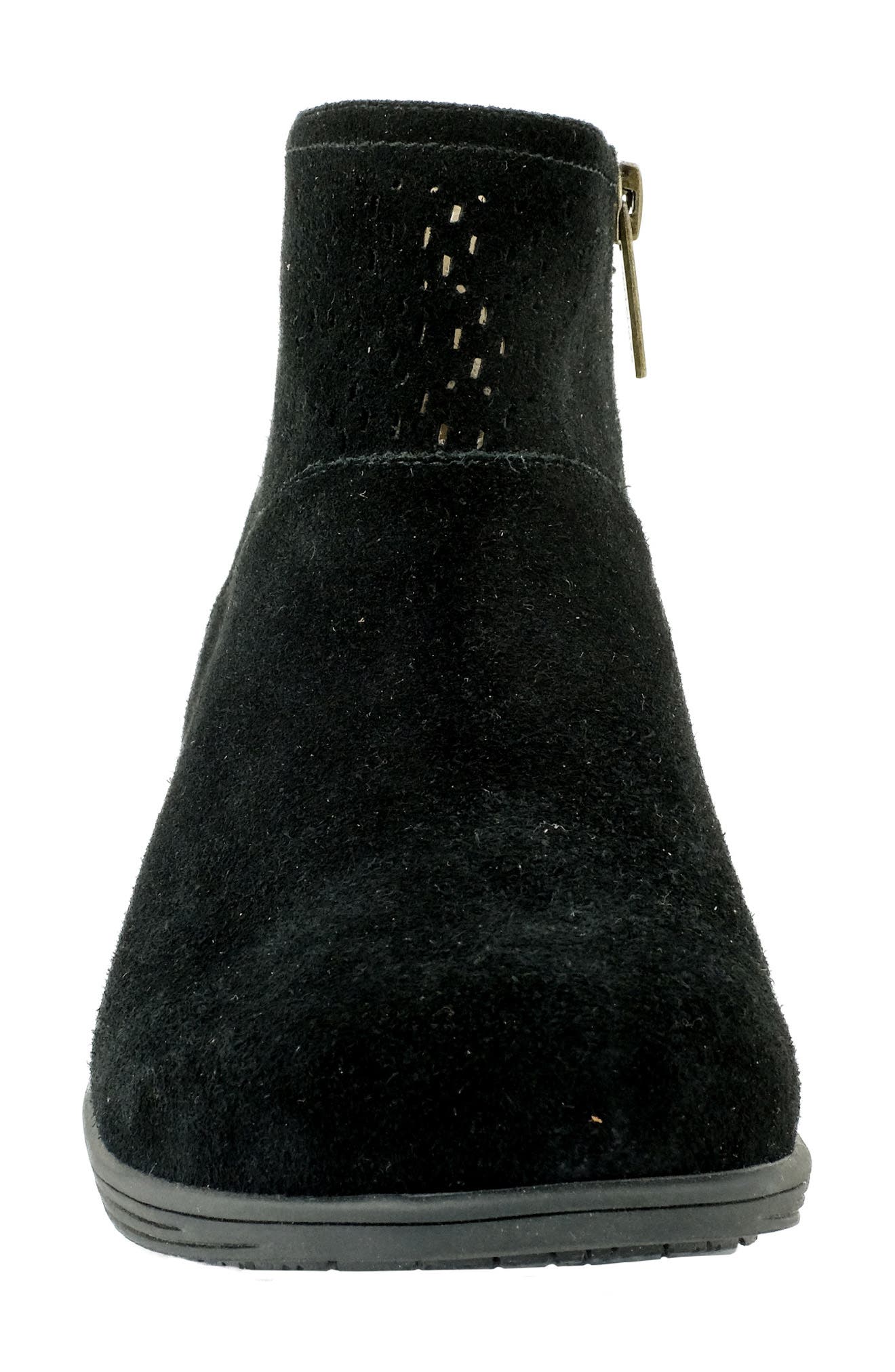 Del Mar Orthotic Bootie, Alternate, color, BLACK