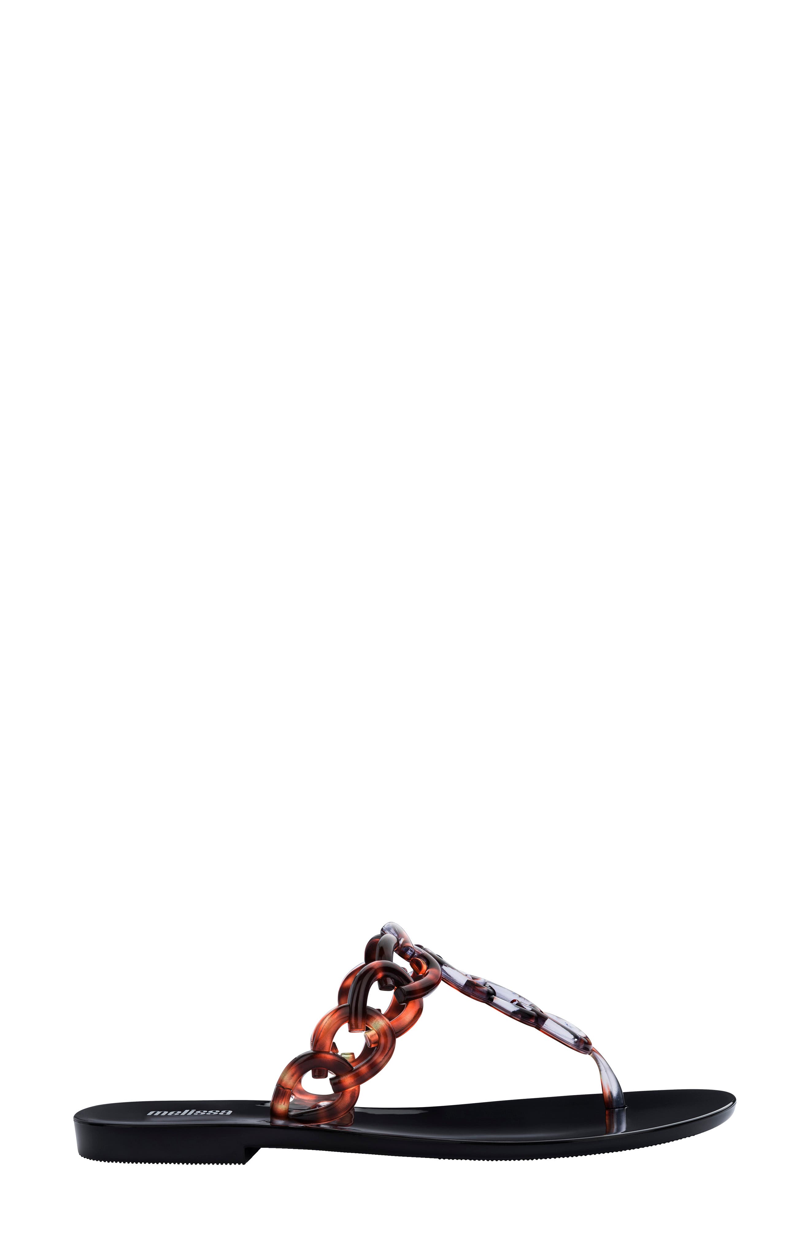 Melissa Big Chain Flip Flop, Alternate, color, 