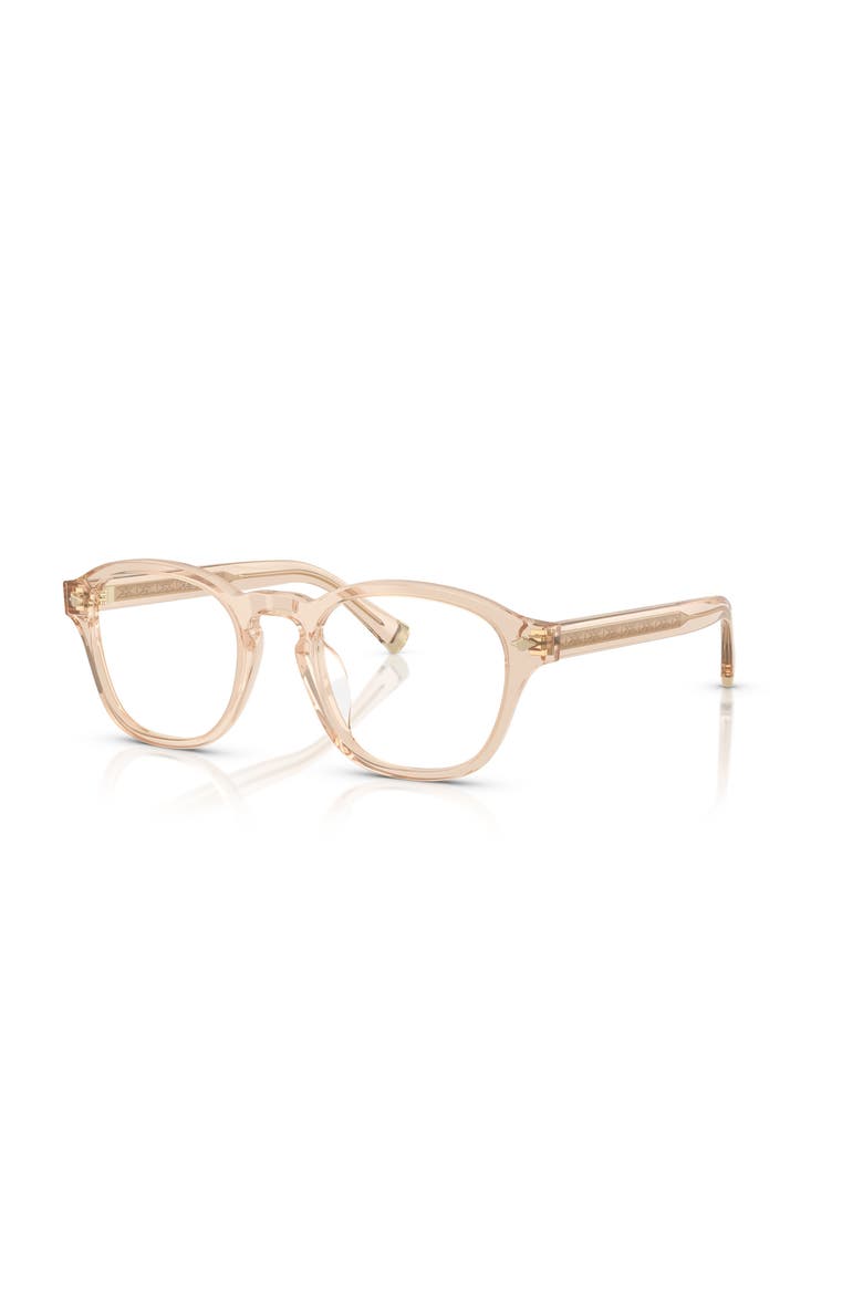 50mm Square optical glasses, Main, color, Yellow