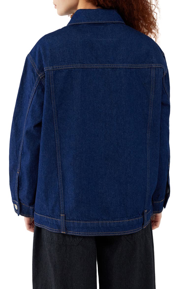 Western Denim Jacket, Alternate, color, RINSE DENIM