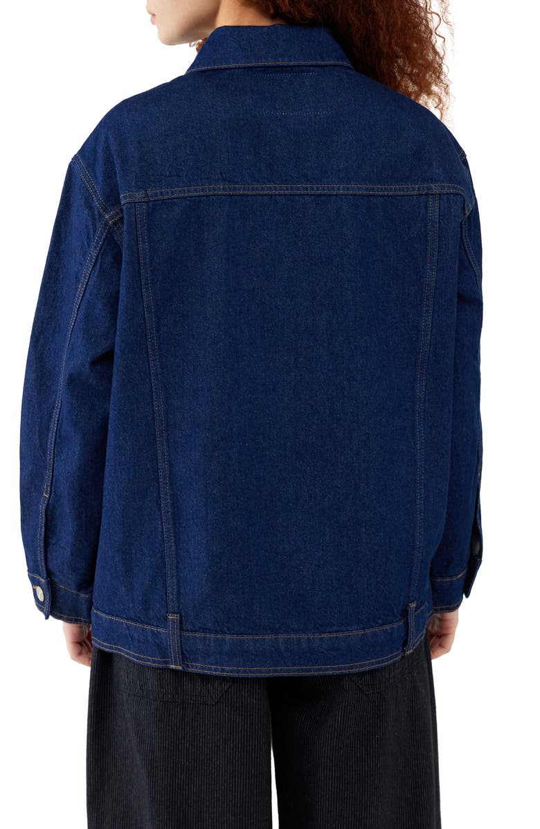 BDG Urban Outfitters Western Denim Jacket, Alternate, color, Rinse Denim