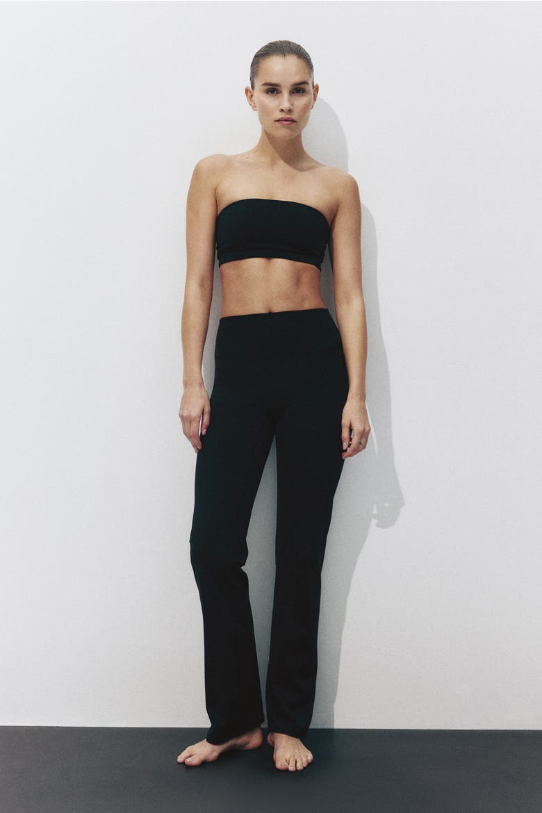 Sculptmove Flared Sports Leggings, Main, color, Black