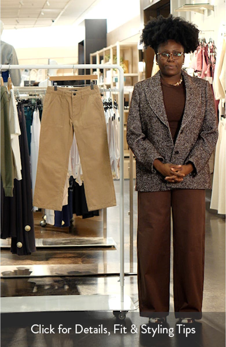 Kids' Hyped Canvas Straight Leg Pants, sales video thumbnail