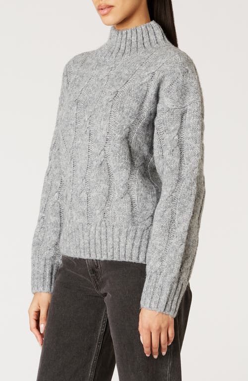 Nia Fiji Turtleneck Sweater In Gray
