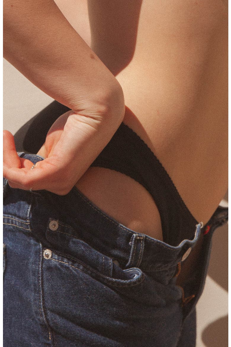 Low Rise Underwear, Alternate, color, Onyx