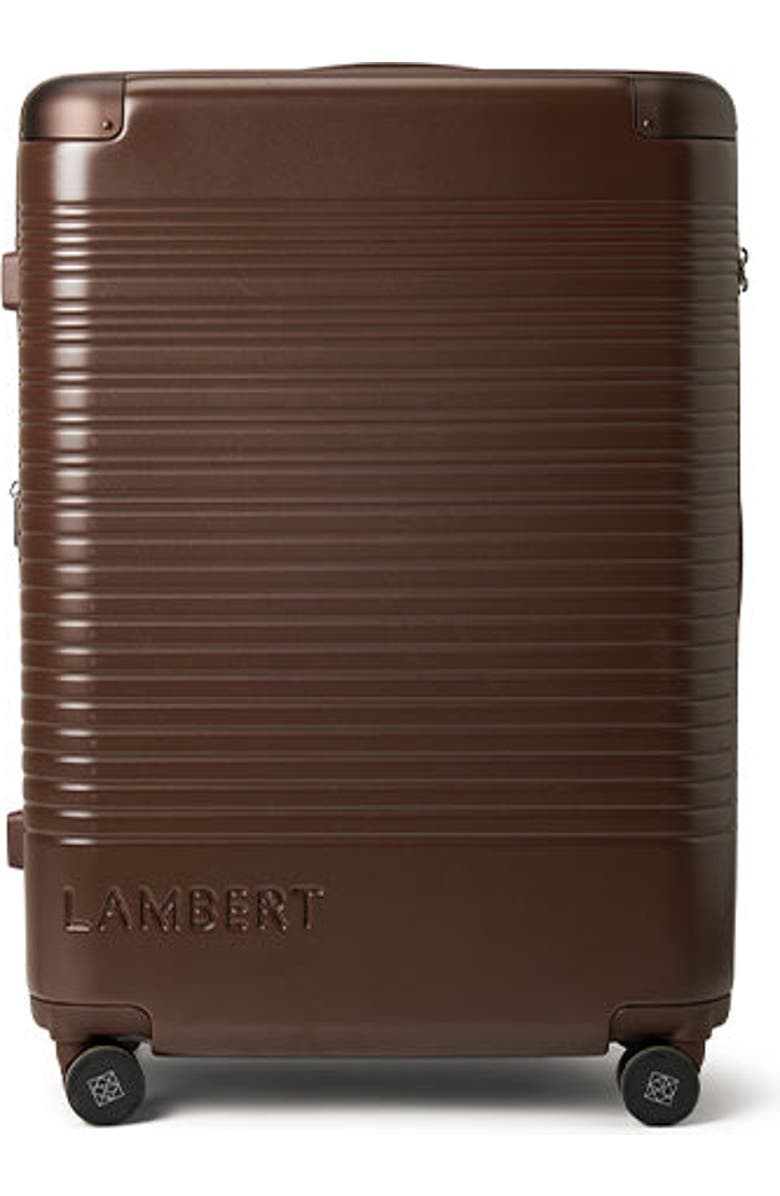 Lambert Milan - Medium Checked Luggage, Main, color, Chocolate