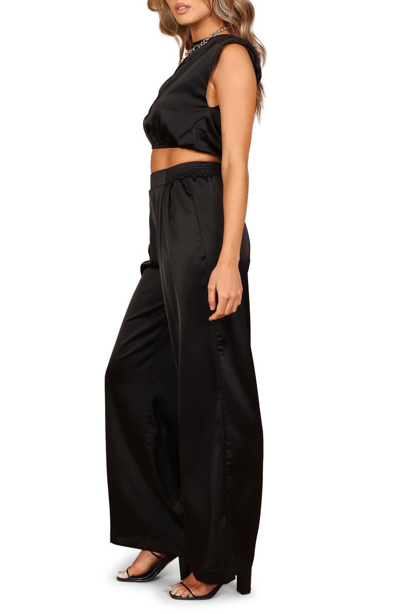 Petal & Pup Elia Crop Top & Wide Leg Pants Set, Alternate, color,