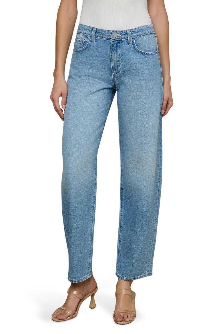 Bex Slouch Rodeo Jeans, Main, color, BELLFLOWER