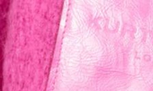 Kurt Geiger London Solid Neon Scarf In Pink