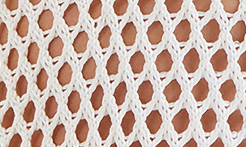 Vix Paula Hermanny Belle Crochet Long Sleeve Cover-up Dress