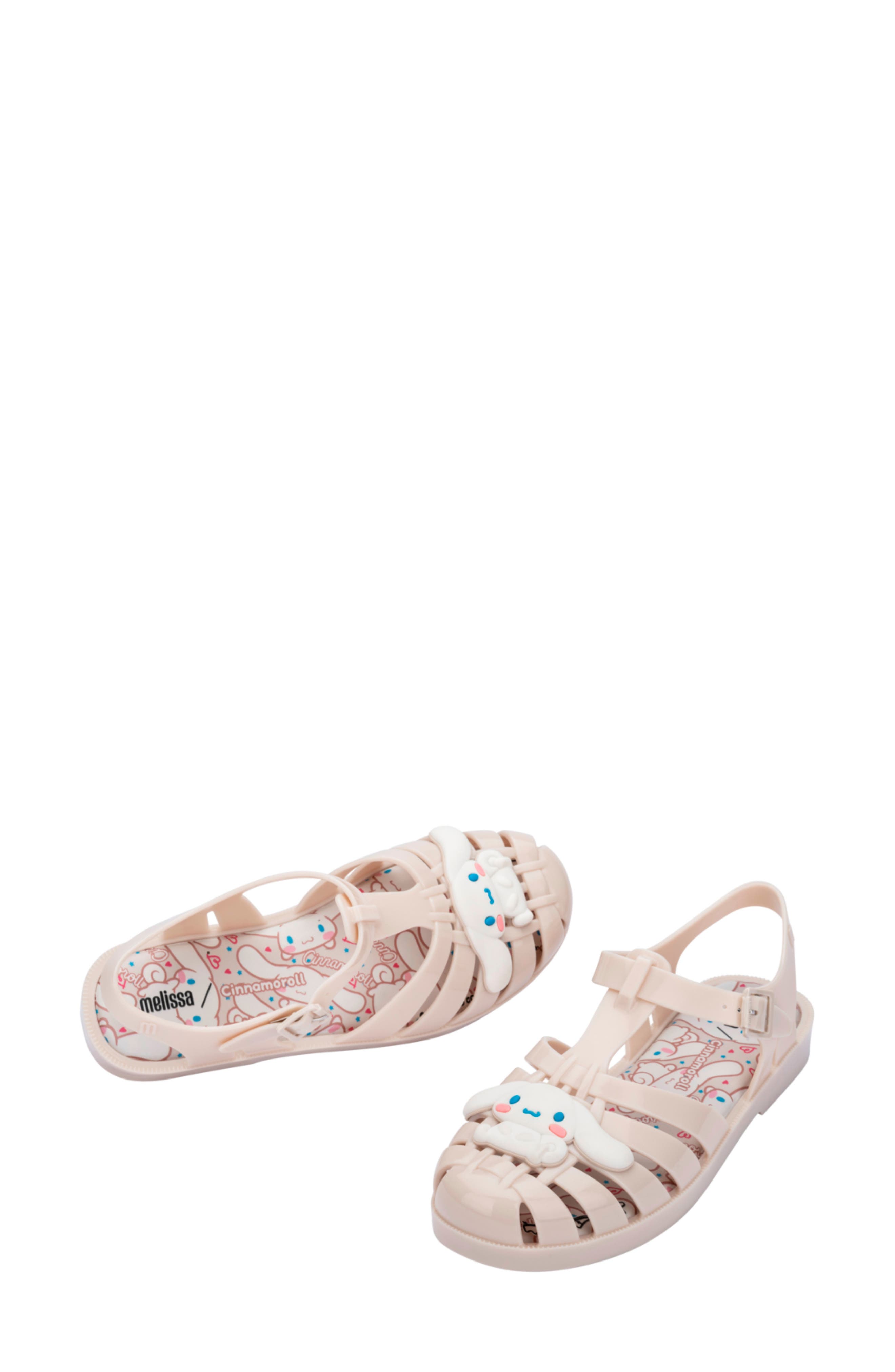 x Hello Kitty and Friends Fisherman Sandal, Alternate, color, BEIGE