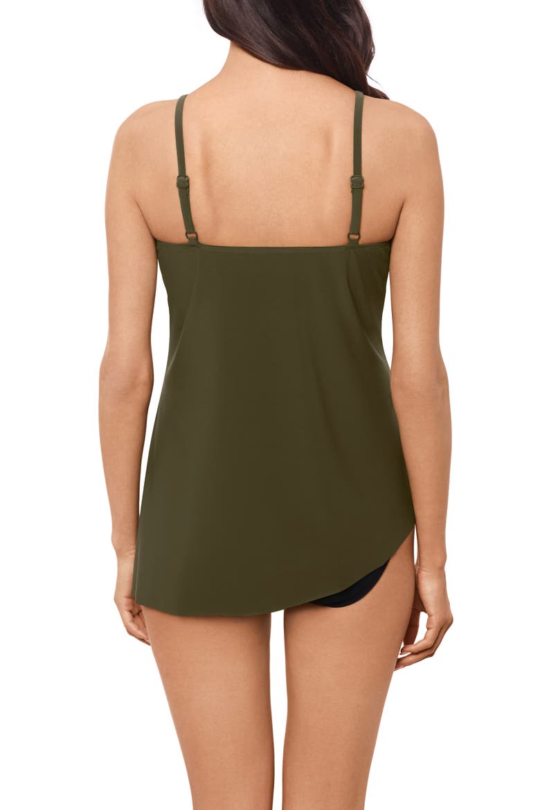 Moonstone Regina Tankini Top, Alternate, color, BAMBOO