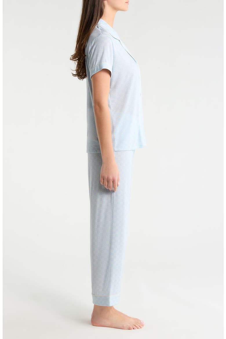 Moonlight Eco Crop Pajamas, Alternate, color, BLUE A CUTOUT GEO