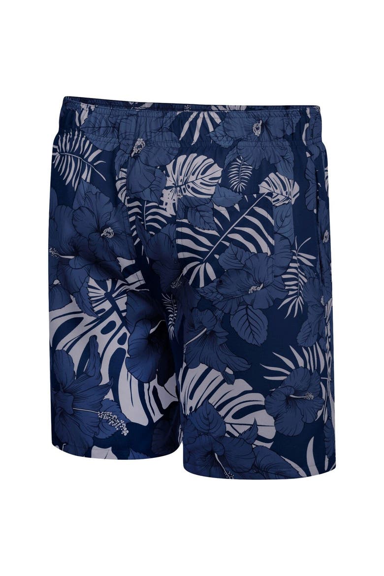 Men's Colosseum Navy Navy Midshipmen The Dude Swim Shorts, Alternate, color, Navy