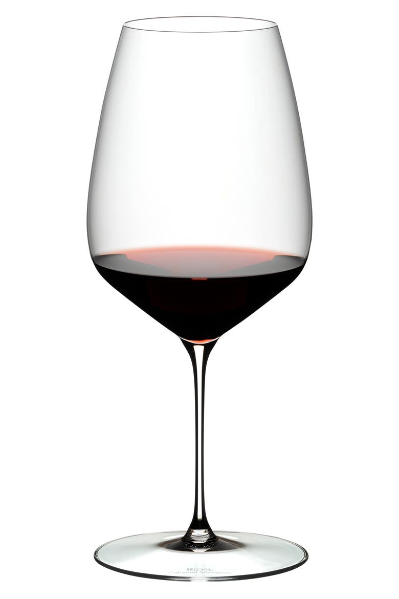 Veloce Cabernet/Merlot Wine Glass, Set of 2, Alternate, color, CLEAR