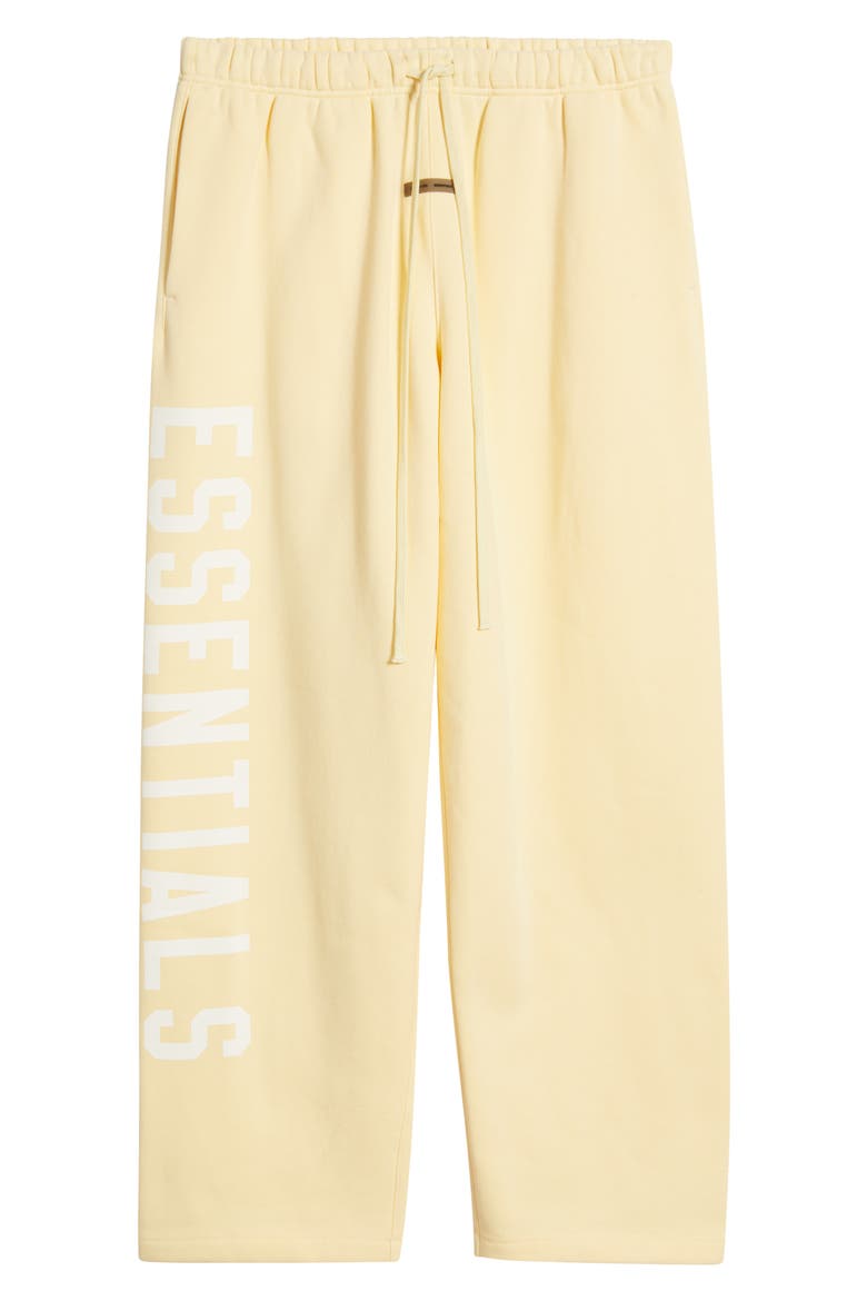 Lounge Fleece Sweatpants, Alternate, color, GARDEN YELLOW