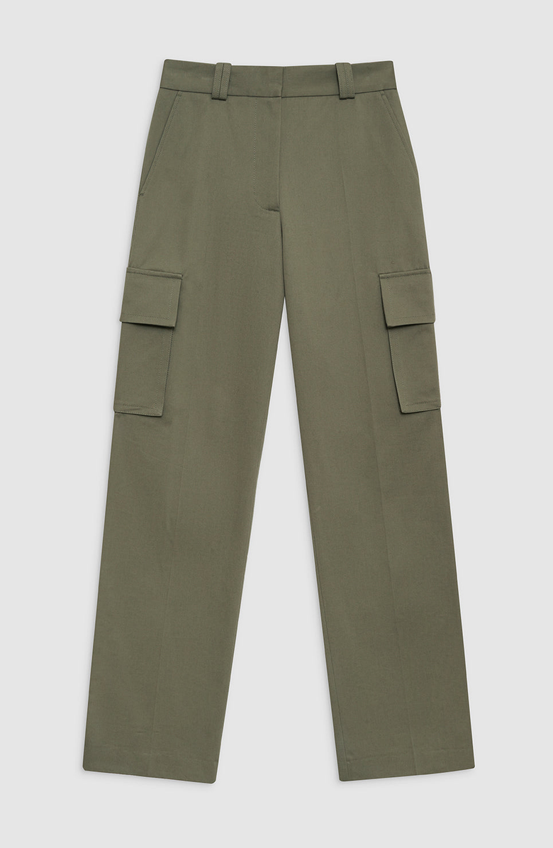 ANINE BING Dayton Cargo Pant, Alternate, color, Olive