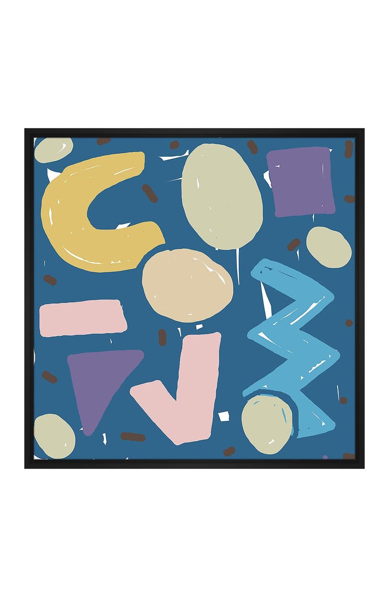 PTM IMAGES Bold Abstract Small XLIV Floater Framed Canvas, Alternate, color, 