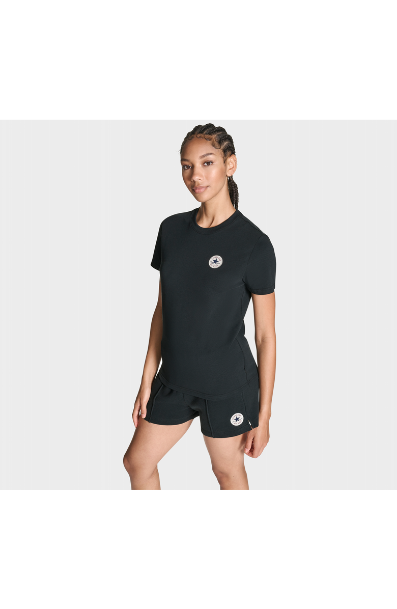 Converse Chuck Taylor Patch T-Shirt, Alternate, color, Converse Black