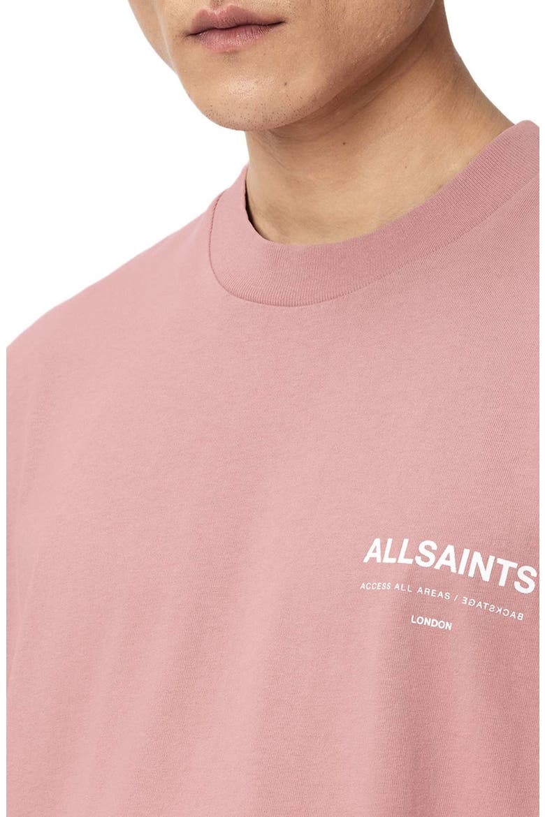 Backstage Graphic T-shirt, Alternate, color, WOODROSE PINK