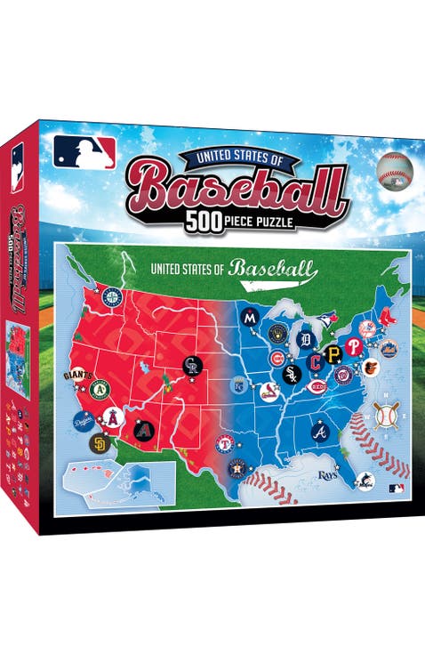 MLB - League Map 500 Piece Jigsaw Puzzle
