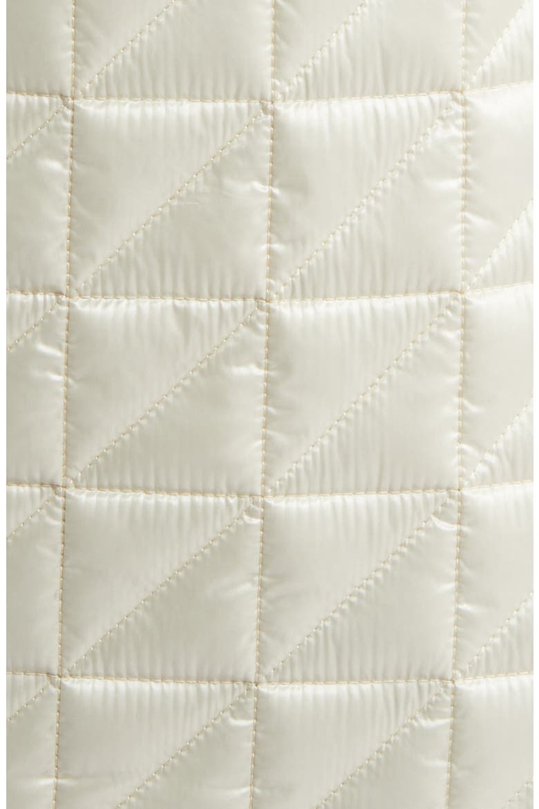 Box Quilt Hooded Coat, Alternate, color, CHAMPAGNE