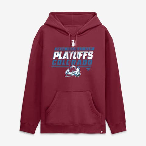 Men's Fanatics Burgundy Colorado Avalanche 2026 Stanley Cup Playoffs Hoodie