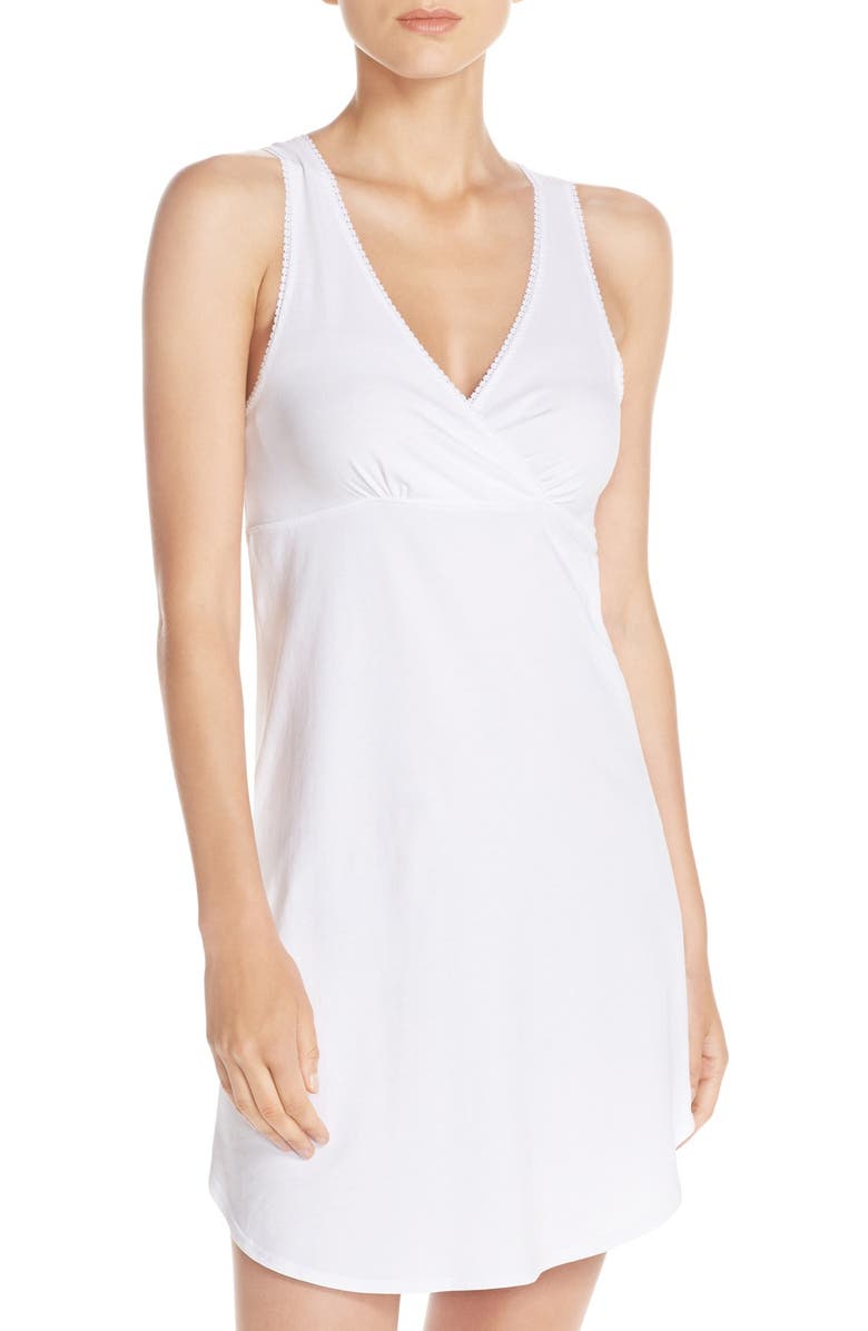 Naked Stretch Cotton Chemise, Main, color, 