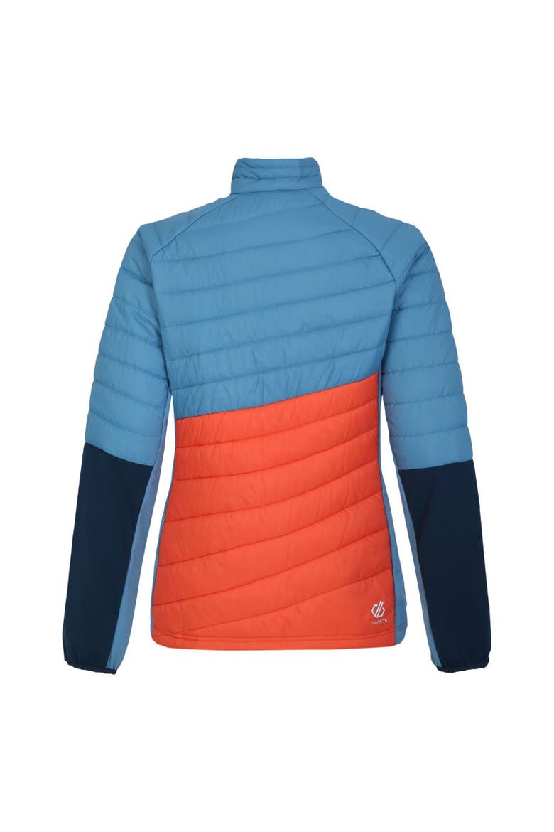 Lexan Hybrid Jacket, Alternate, color, Satsuma and Moonlight Denim