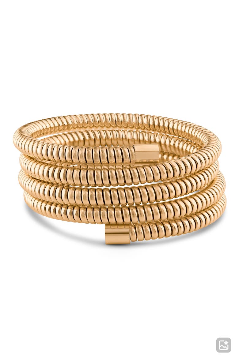 Snake Chain Wrap Bracelet (Nordstrom Exclusive), Main, color, GOLD